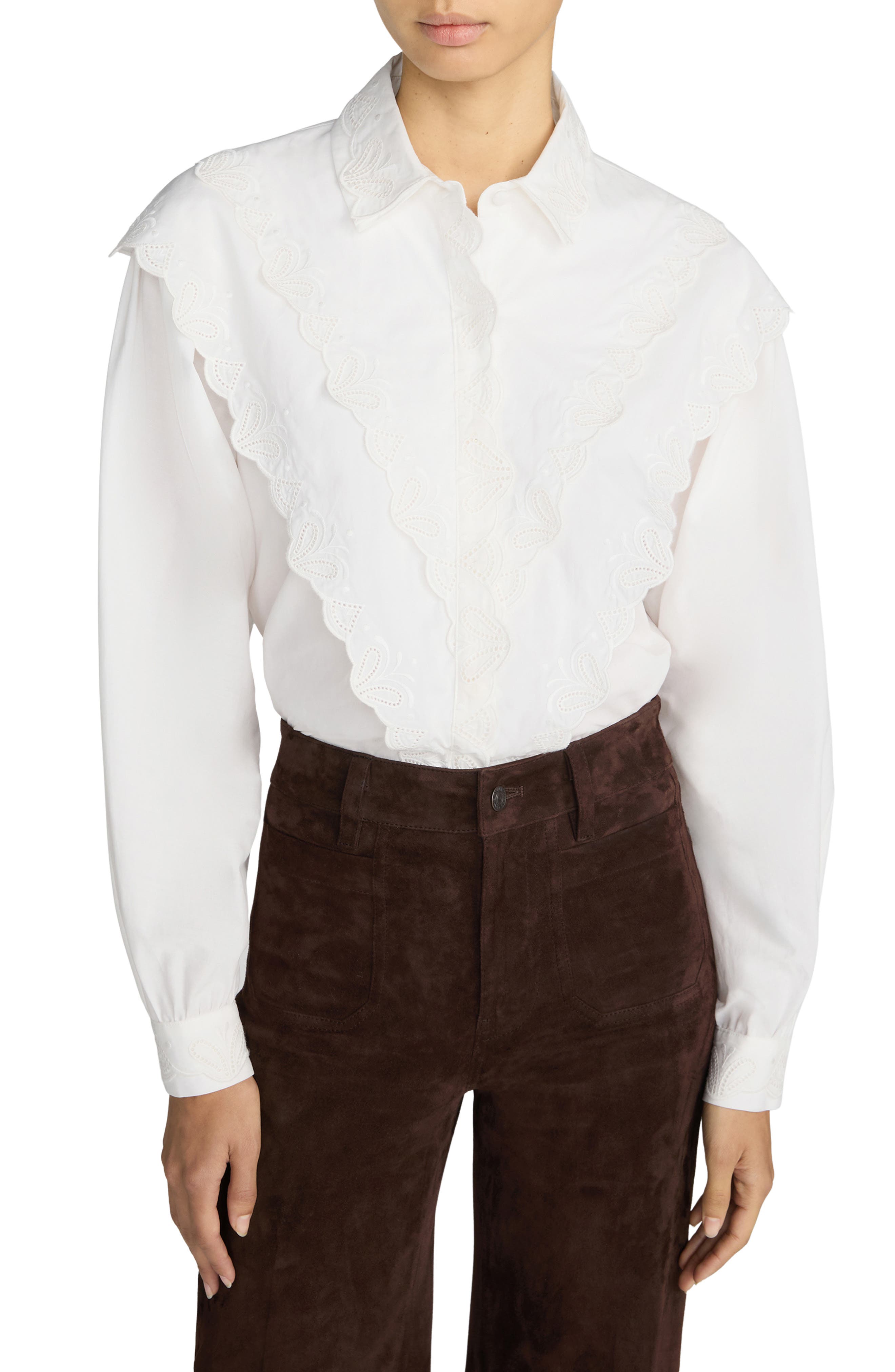 selected WHITE