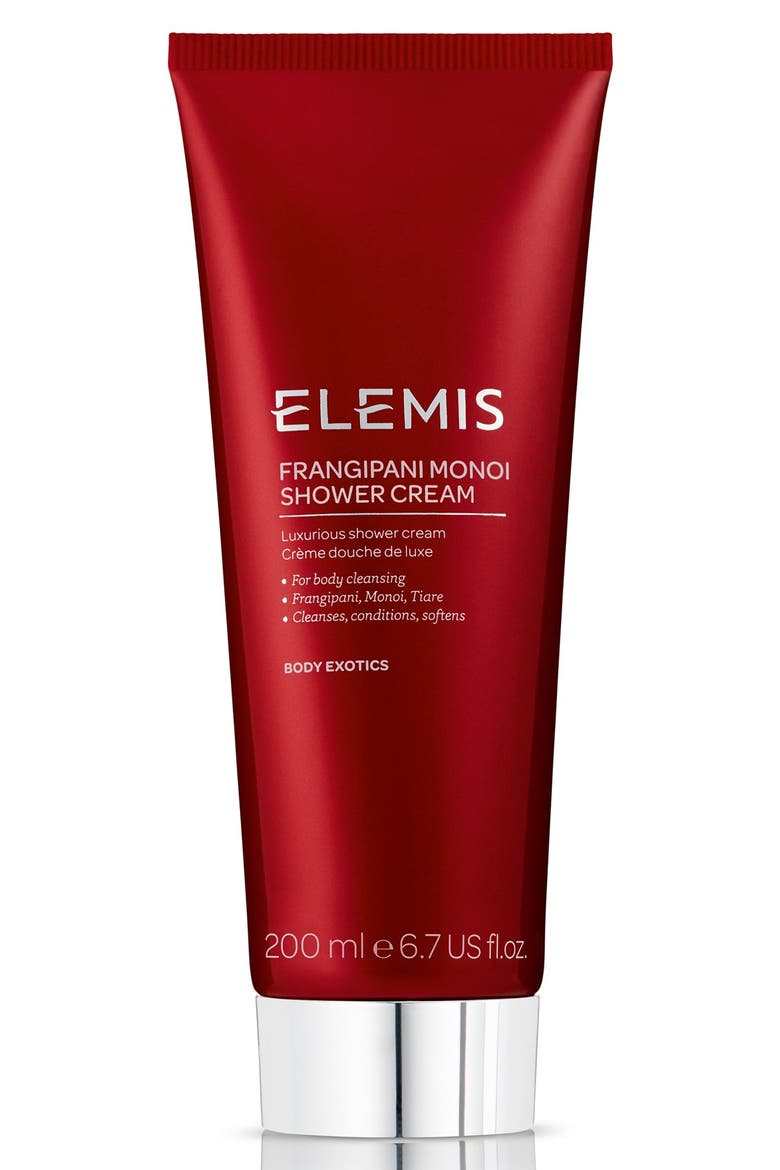 Frangipani Monoi Shower Cream, Main, color, NO COLOR