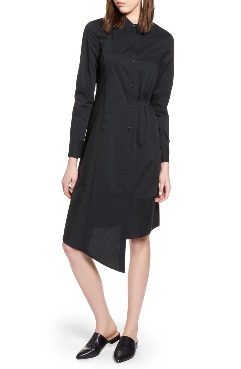 Halogen<sup>®</sup> Poplin Shirtdress, Main, color, 