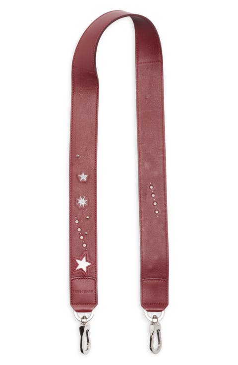Star Leather Bag Strap