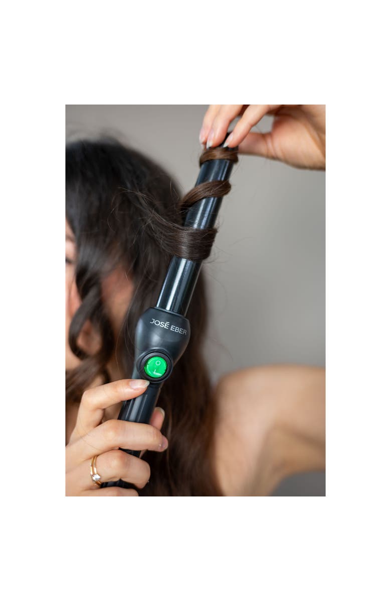 Jose Eber Clipless Curling Iron 1" (25Mm) Black, Ceramic Barrel, Ion Tech, Alternate, color, Black