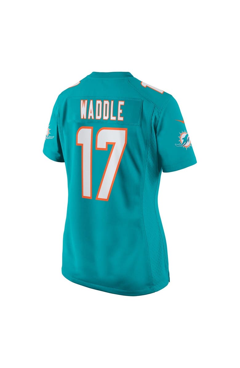 Nike Women's Nike Jaylen Waddle Aqua Miami Dolphins Game Player Jersey, Alternate, color, Aqua