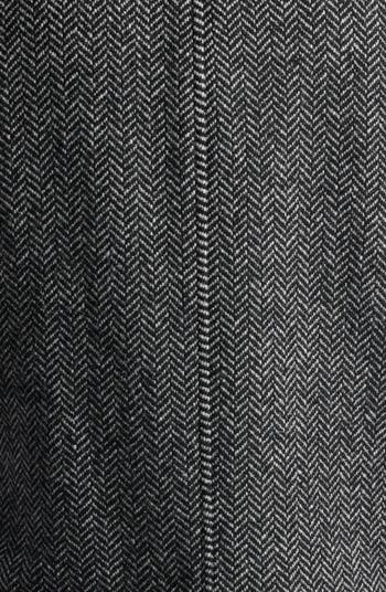 Cole Genuine Shearling Collar Wool Blend Peacoat