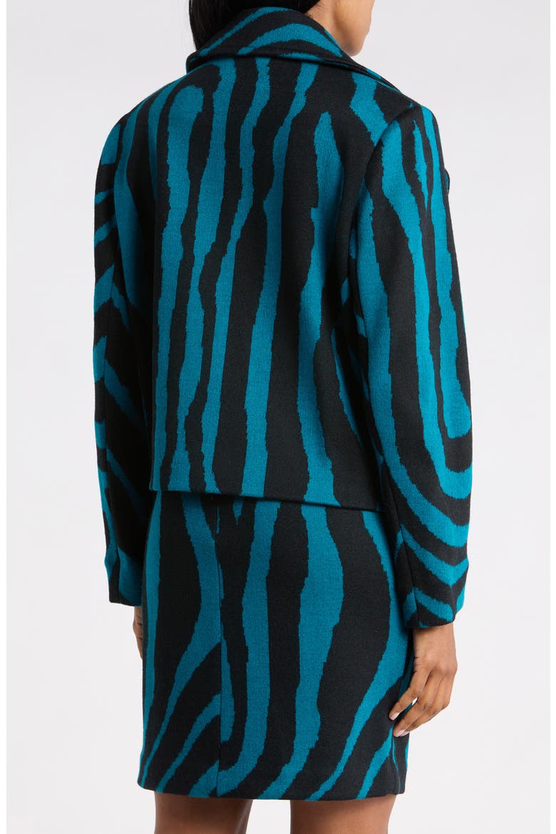 Yilia Wool Blend Coat, Alternate, color, ZEBRA INDIAN GREEN LG