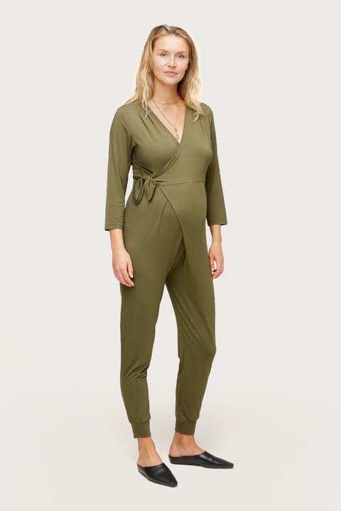 Amabella Maternity & Nursing Jumpsuit