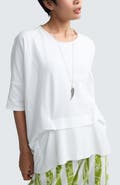 LUUKAA Solene Layered Jersey Tunic