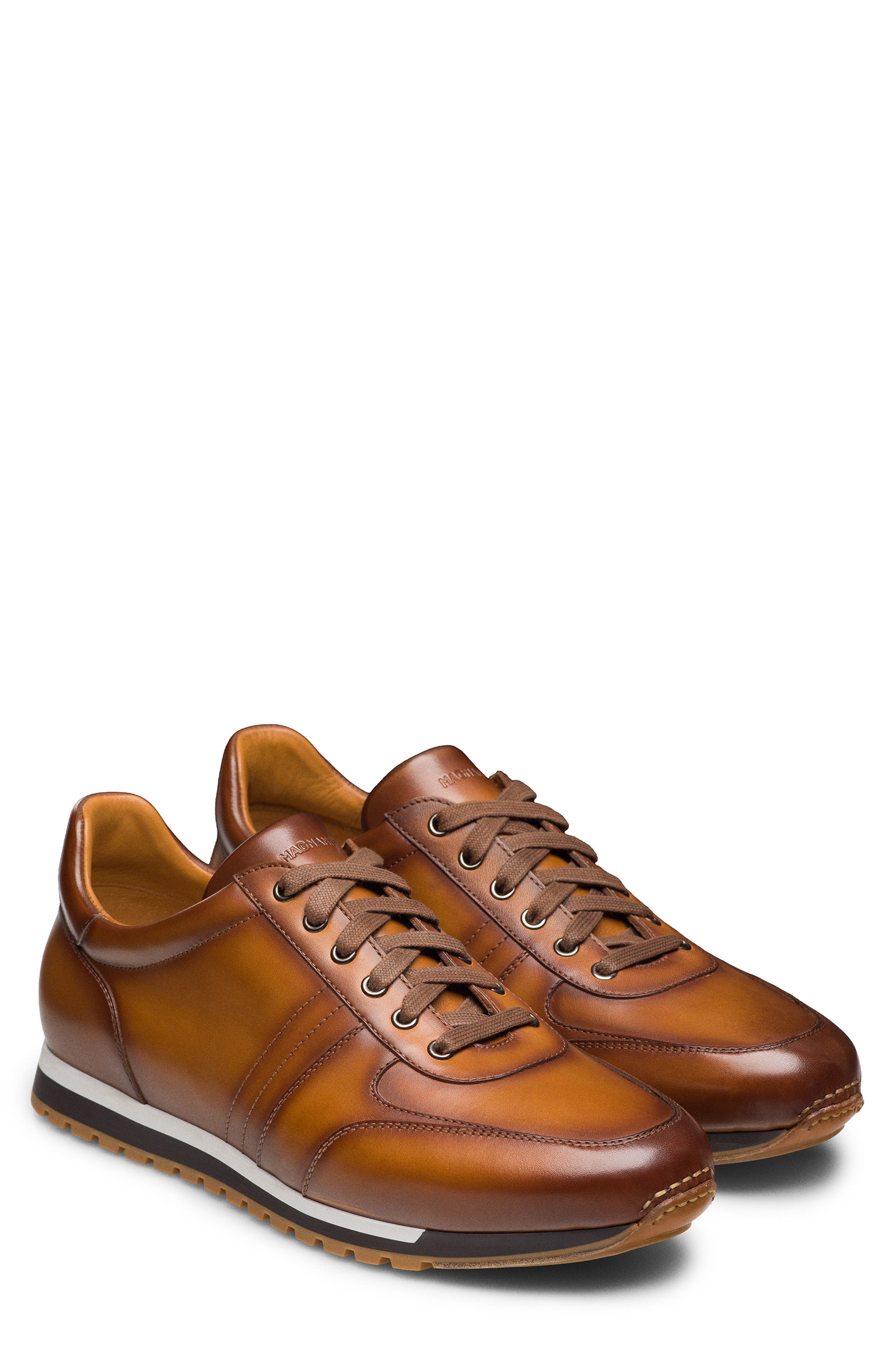 Ibiza V Sneaker, Main, color, CUERO BROWN