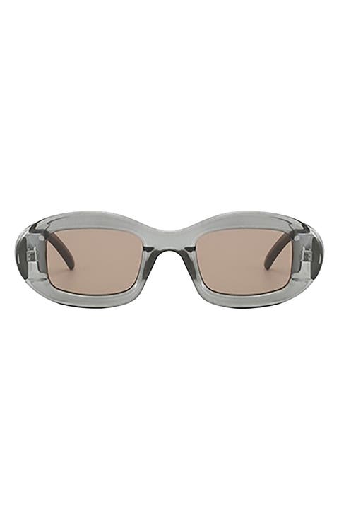 Gigi 55mm Polarized Oval Sunglasses