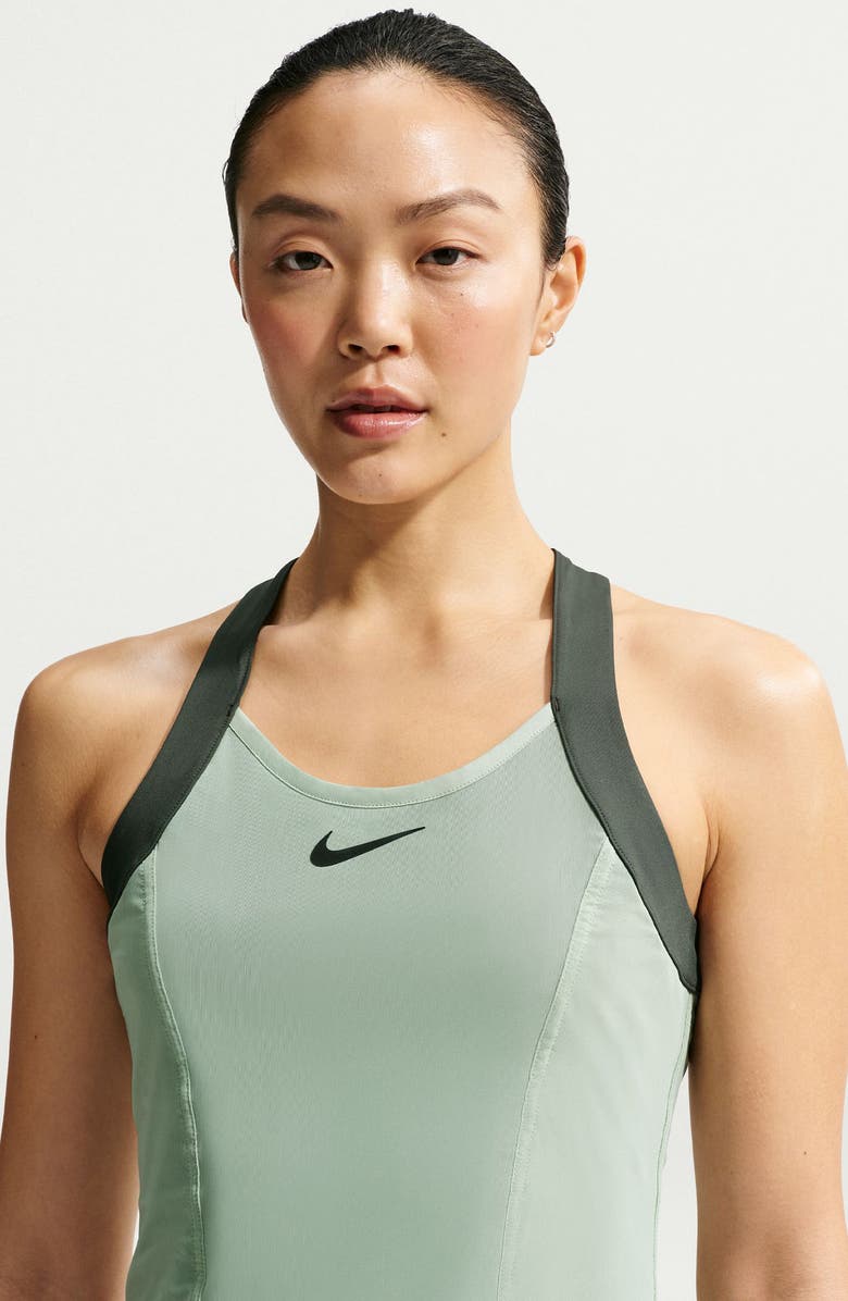 Nike Court Slam Dri-FIT Tank, Alternate, color, Steam/ Black Spruce/ Black