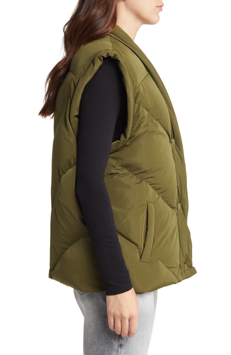 BLANKNYC Quilted Puffer Vest, Alternate, color,
