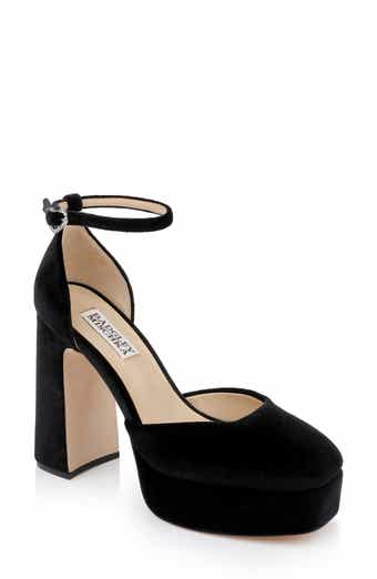 Badgley Mischka Collection Jayda Ankle Strap Platform Pump