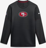 Nike Men's Nike Black San Francisco 49ers Sideline Coaches Team Present Midweight Therma-FIT Sweatshirt