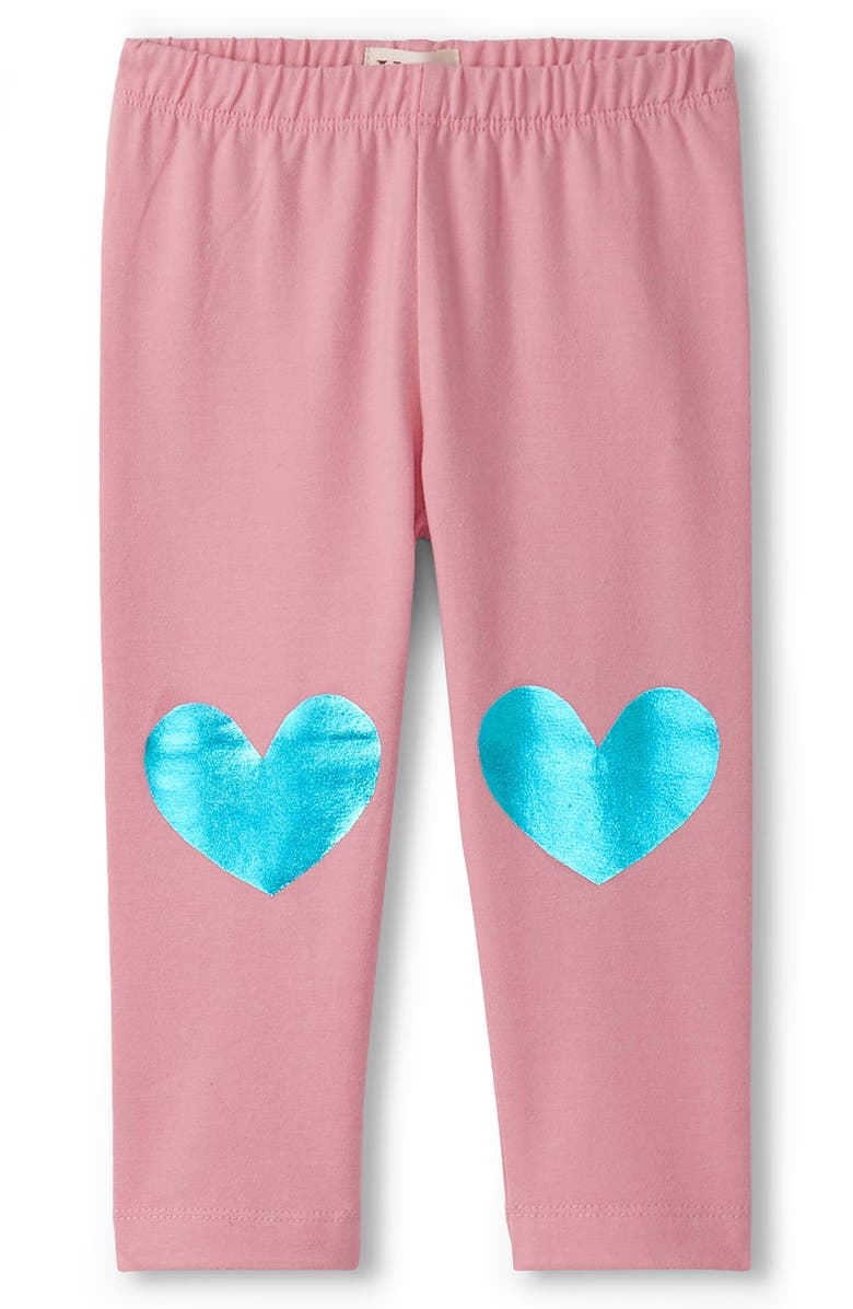 Hatley Cupcake Long Sleeve Graphic T-Shirt & Leggings Set, Alternate, color, Natural