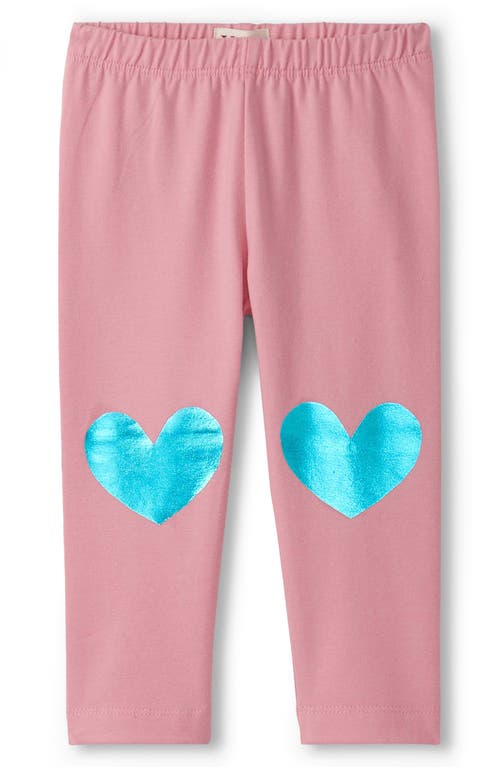 Hatley Cupcake Long Sleeve Graphic T-shirt & Leggings Set In Pink