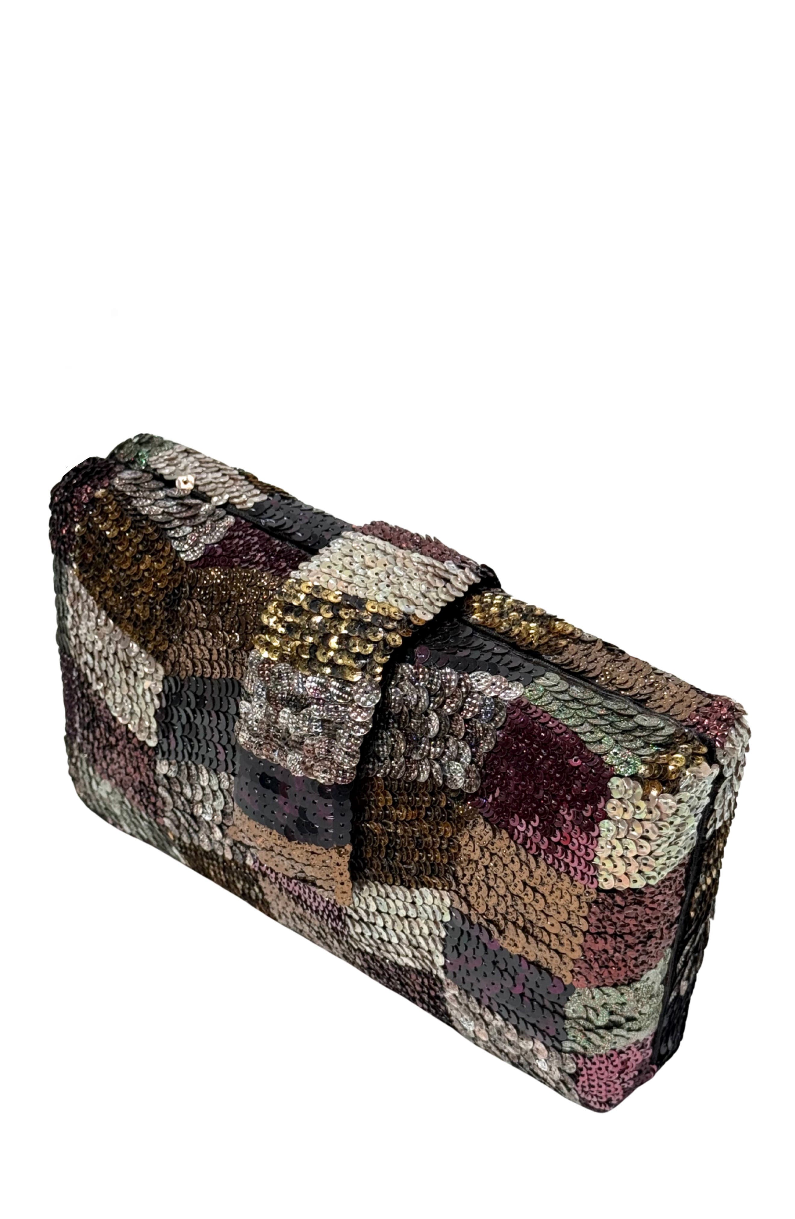 Zigzag Clutch, Alternate, color, AntiqueZZ