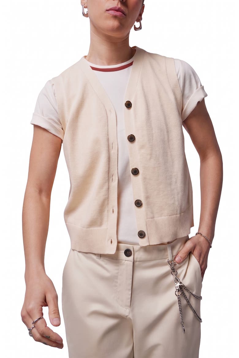 The Everyday Sweater Vest, Main, color, OAT