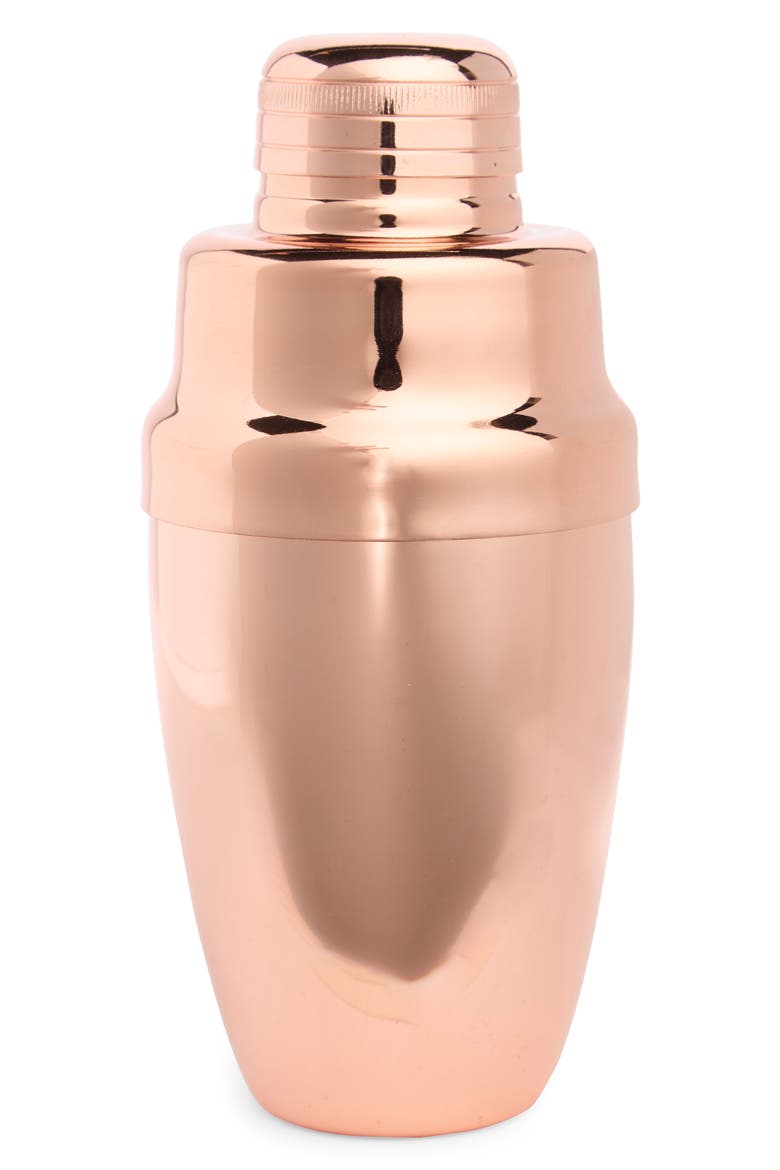Summit Heavyweight Cocktail Shaker, Main, color, COPPER