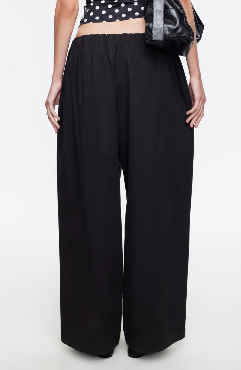 LIONESS Tidekiss Wide Leg Pants, Alternate, color, Noir