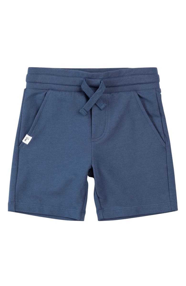 MILES THE LABEL Blue Shirt & Shorts Set, Alternate, color, Dusty Blue