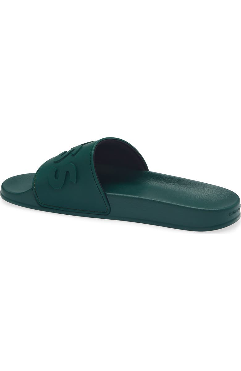 BOSS Kirk Slide Sandal, Alternate, color, Open Green