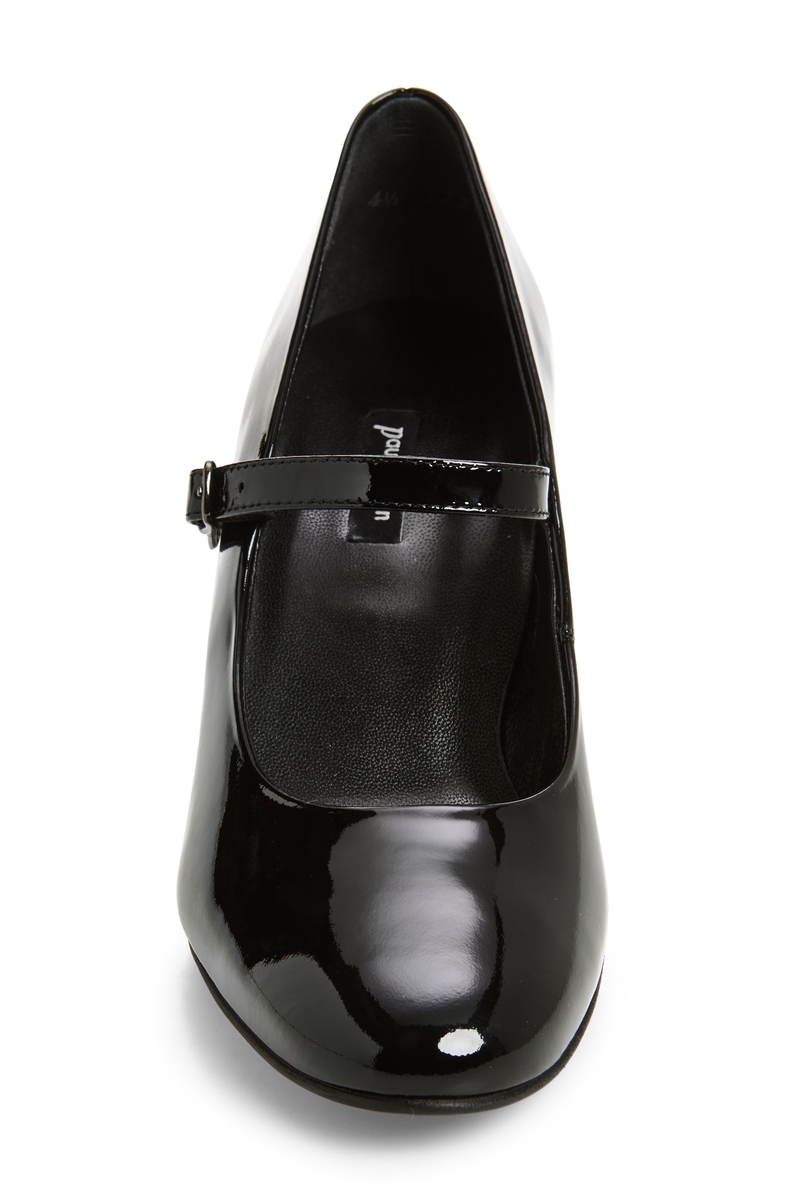 Paul Green Cassie Mary Jane Pump, Alternate, color, Black Soft Patent
