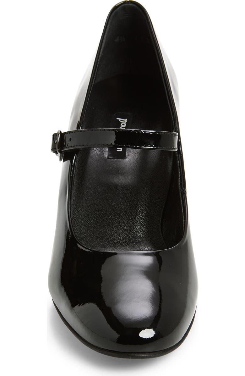 Paul Green Cassie Mary Jane Pump, Alternate, color, Black Soft Patent
