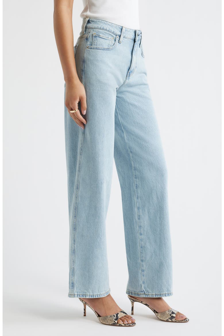 Mid Rise Wide Leg Jeans, Alternate, color, LOGAN WASH