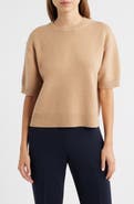 Theory Short Sleeve Cashmere Sweater