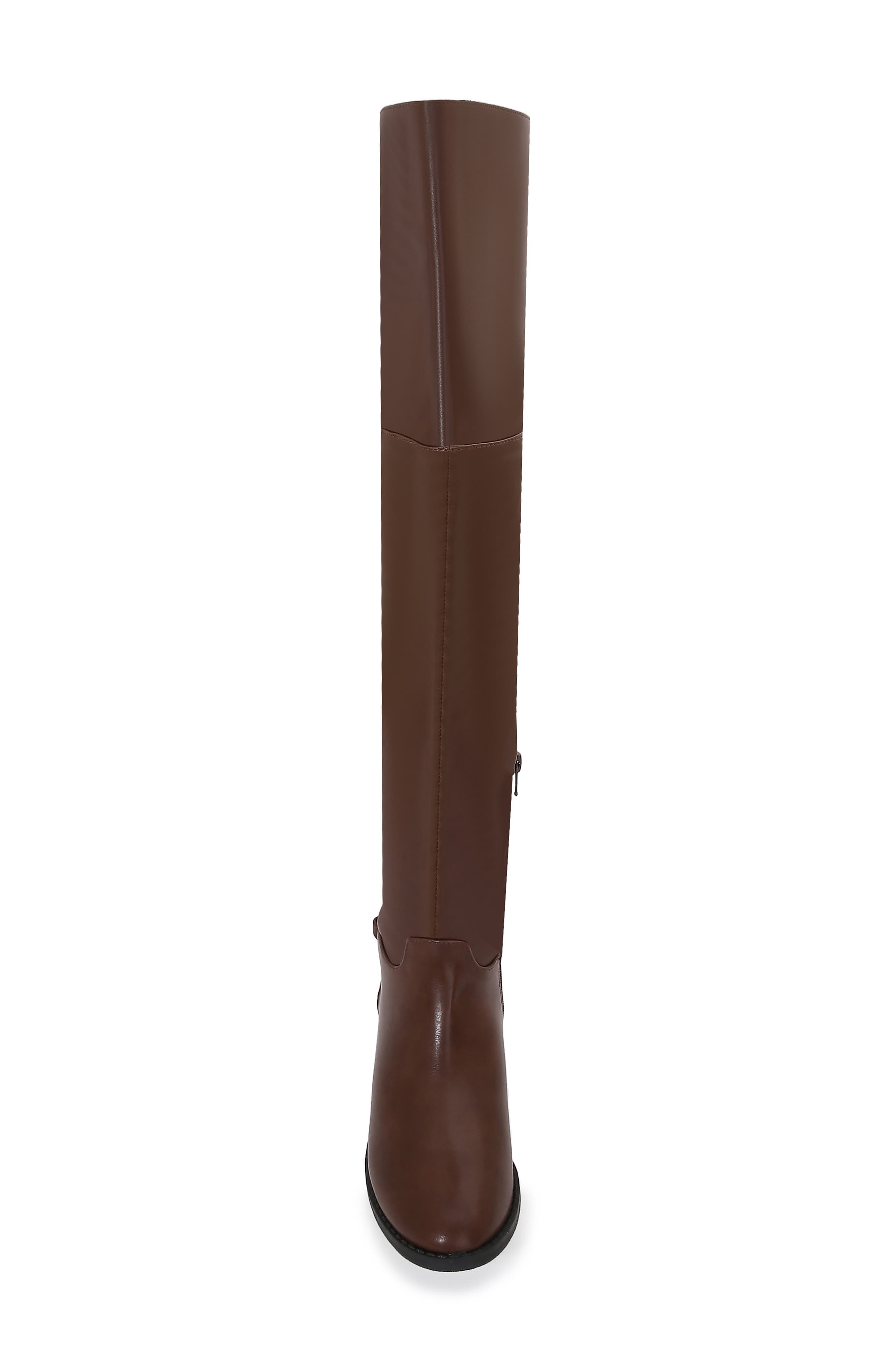 Over the Knee Riding Boot, Alternate, color, BROWN