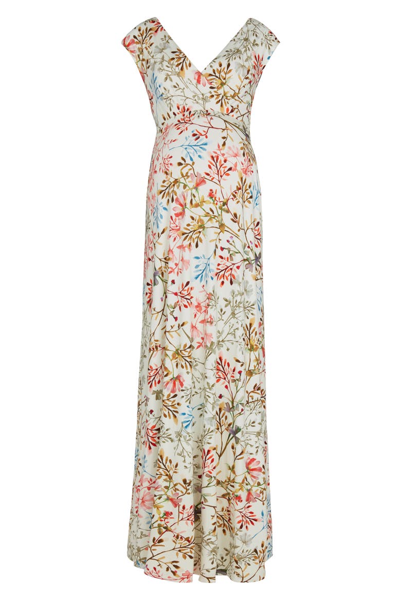 Alana Maternity Maxi Dress, Alternate, color, WHITE