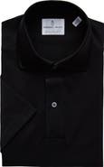 Emanuel Berg Textured Luxe Polo
