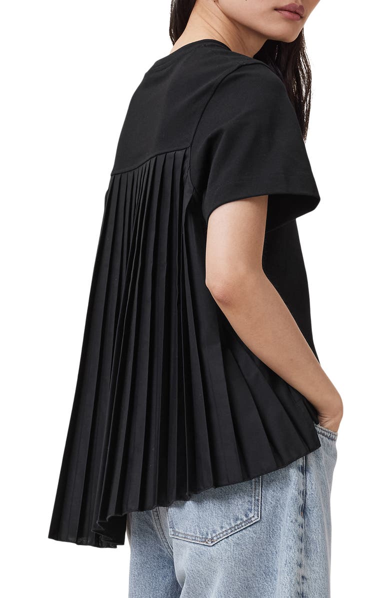 AllSaints Pia Cotton T-Shirt, Main, color, 