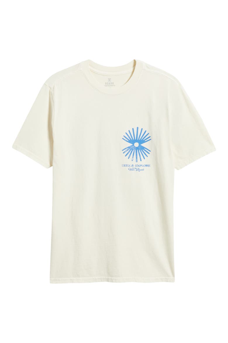 Seek and Explore Cottton Graphic T-Shirt, Alternate, color, WASHED OFF