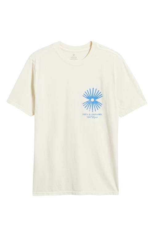 Roark Seek And Explore Cottton Graphic T-shirt In White