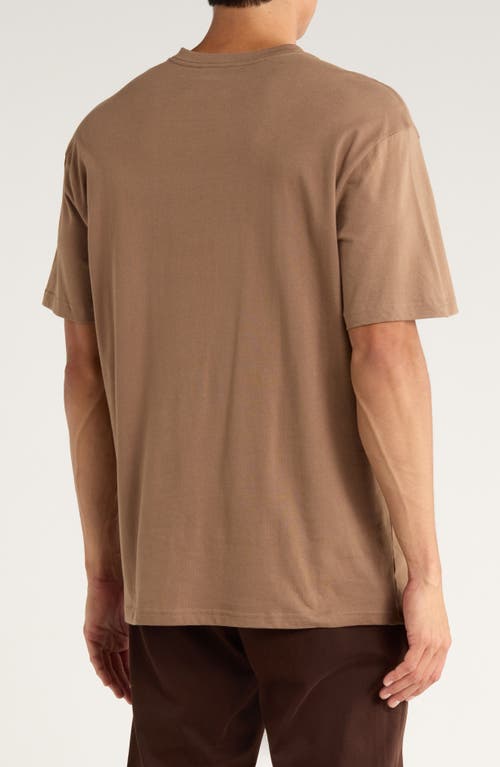 Cat Wwr Danny Boxy Graphic T-shirt In Brown