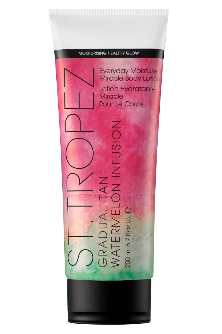 Gradual Tan Watermelon Infusion Everyday Moisture Miracle Body Lotion, Main, color, NO COLO