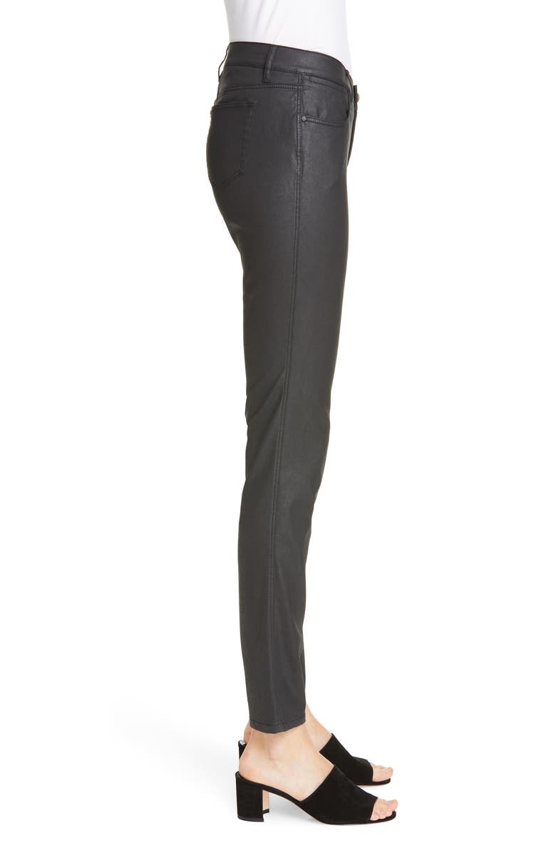 Lafayette 148 New York Mercer Coated Skinny Jeans, Alternate, color, 
