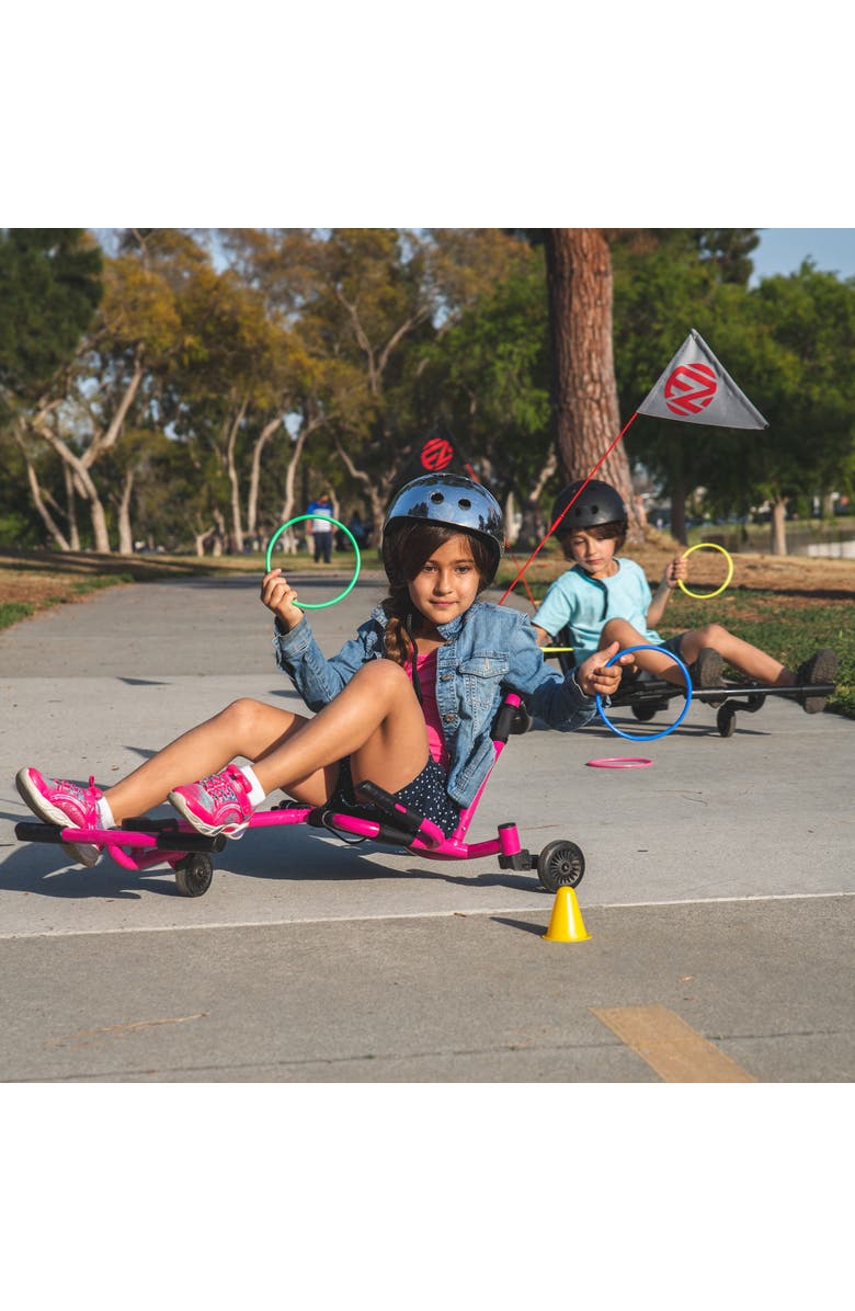 EzyRoller Classic Ride on Scooter, Pink, 154 lb Capacity, Alternate, color,