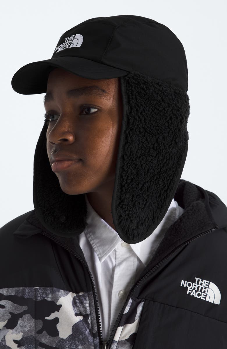 The North Face Kids' Shasta Trapper Cap, Alternate, color, Tnf Black