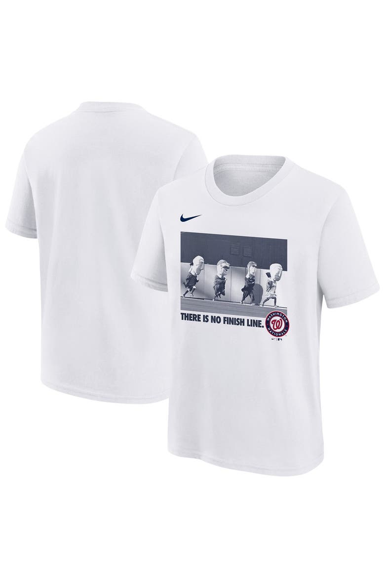 Youth Nike  White Washington Nationals Hometown Collection T-Shirt, Main, color, White