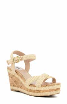 Dune London Kelisa Woven Wedge Sandal