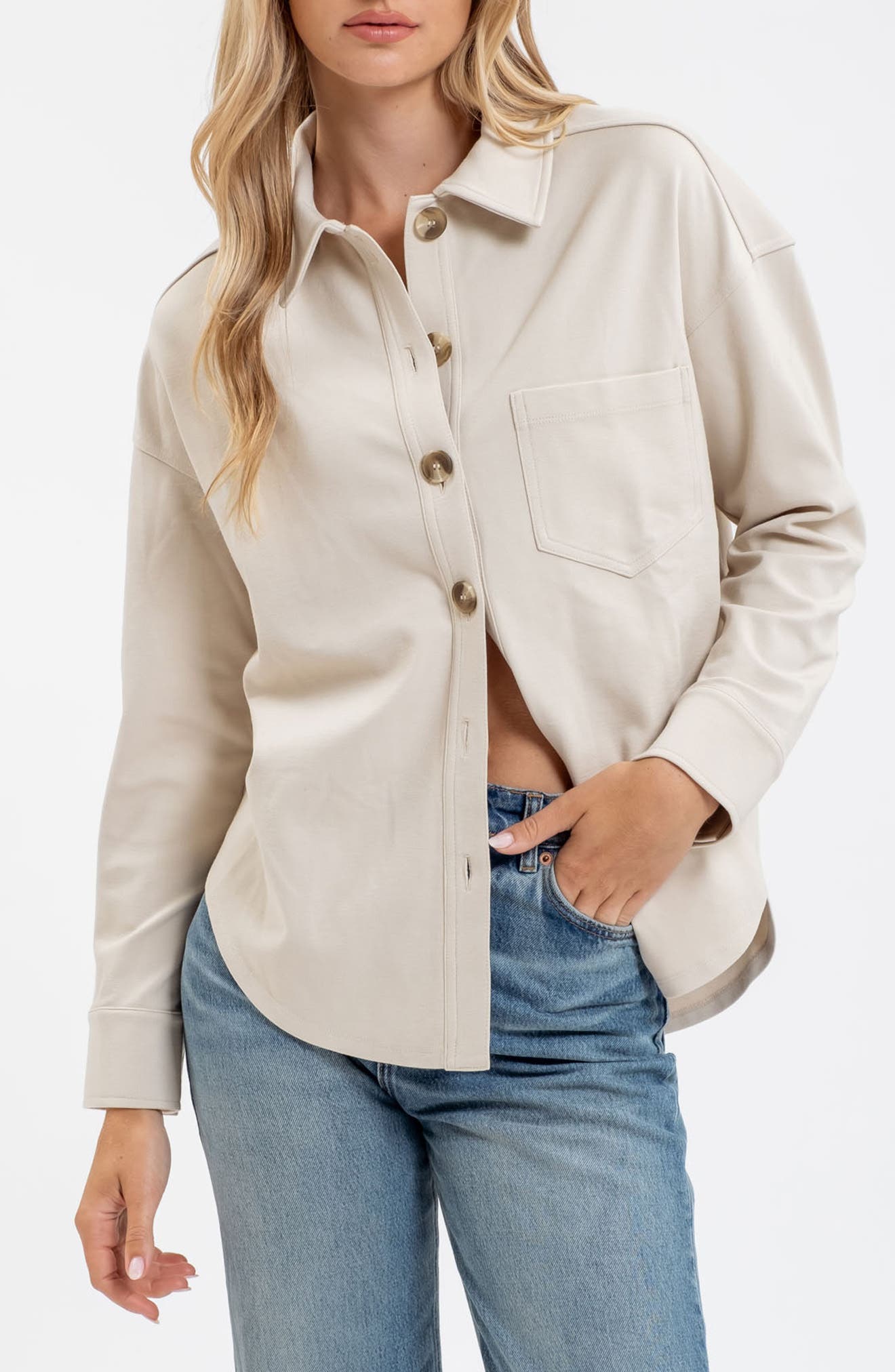 Blu Pepper Oversize Shacket