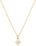 Set & Stones Geneva 14k Gold Diamond Necklace