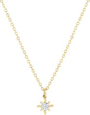 Set & Stones Geneva 14k Gold Diamond Necklace