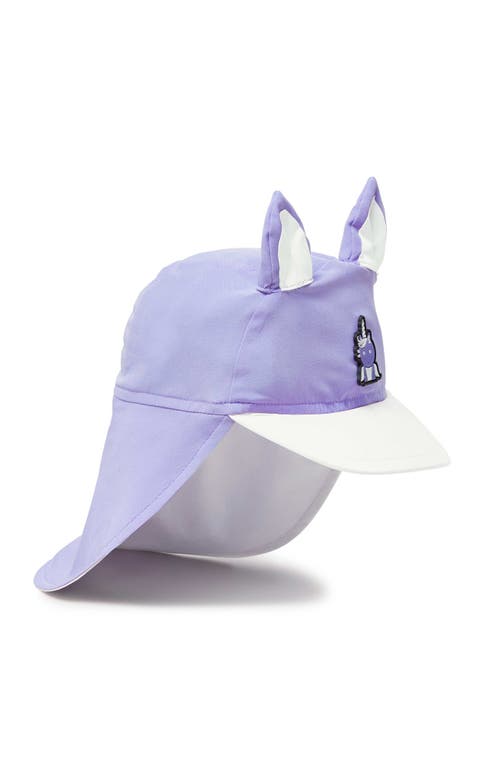 Roarsome Sparkle Sun Cap In Purple