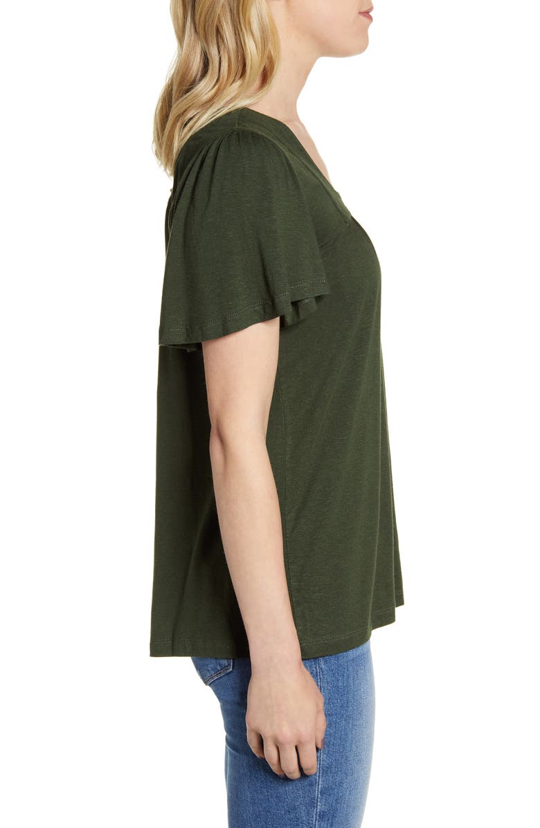 Bobeau Kate Square Neck Top, Alternate, color,