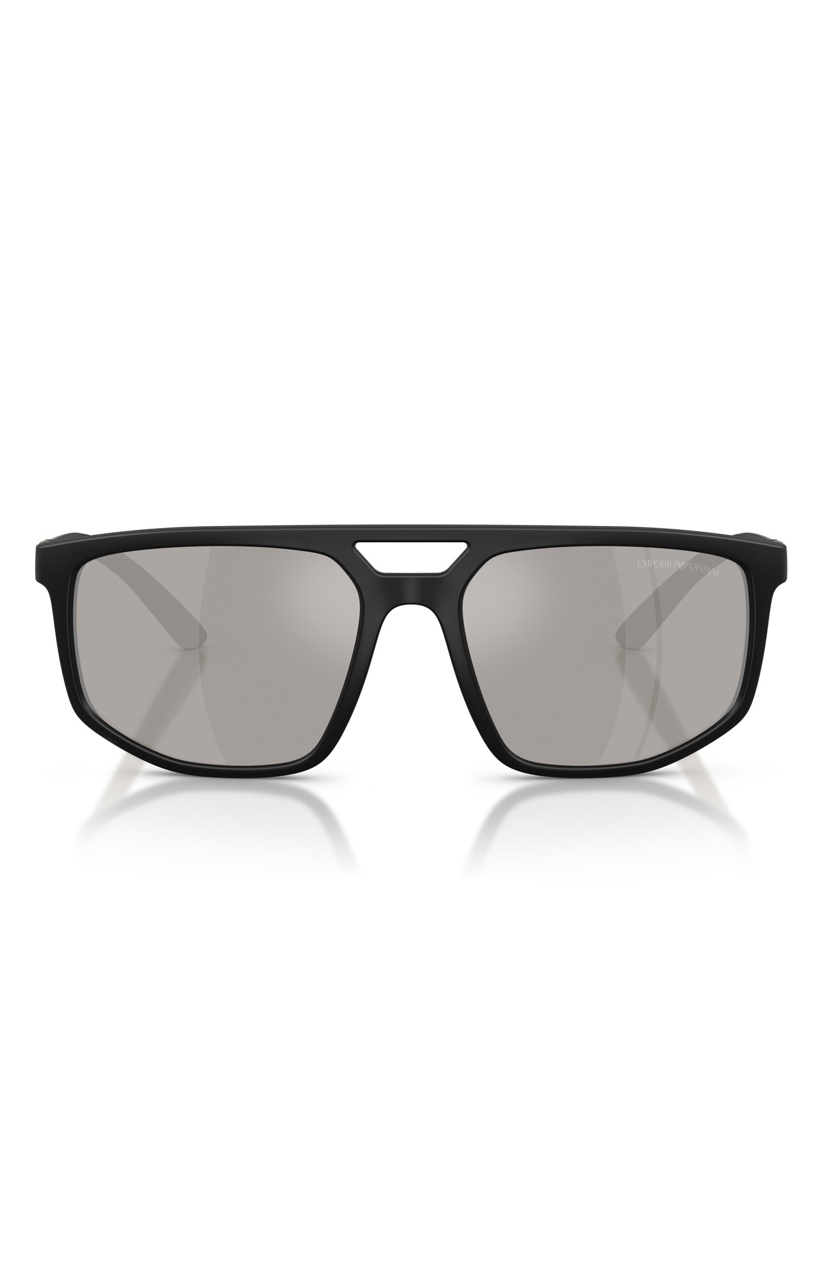 selected BLACK / GREY MIRROR SILVER