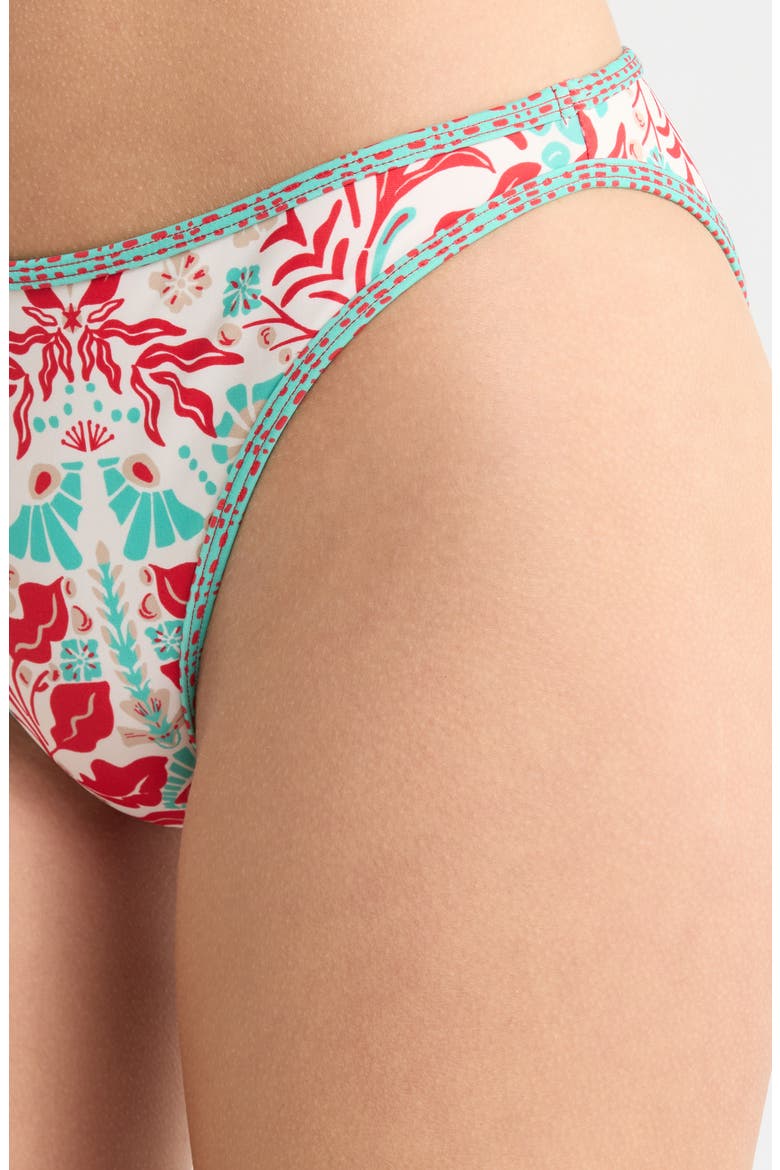 Isla Bikini Bottoms, Alternate, color, FLAME COMBO