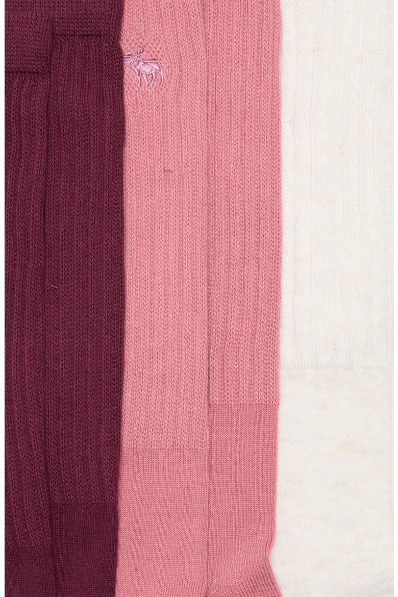 Kids' Assorted 3-Pack Socks, Alternate, color, MULTI PINK