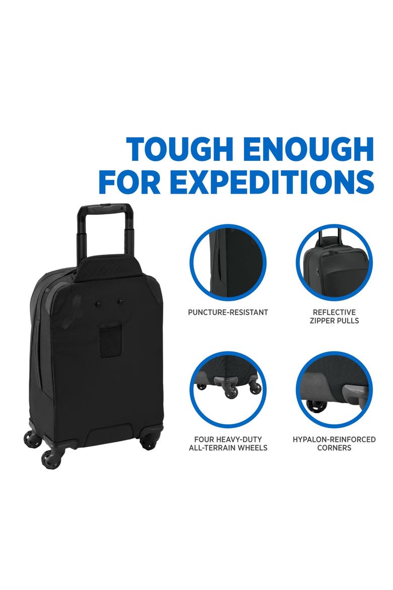 Tarmac XE 4 Wheeled Carry On Luggage, Alternate, color, Black